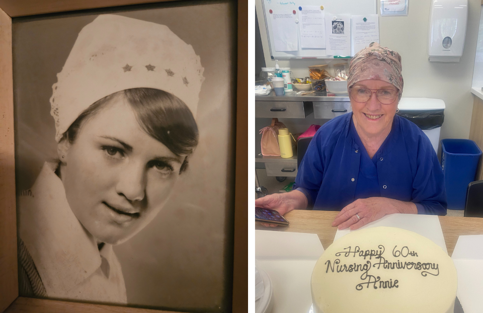Annie celebrates 60 years of nursing
