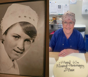 Annie celebrates 60 years of nursing